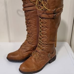 Wild Diva Lounge Knee High Boots